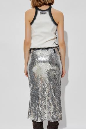 The Attico Kleid mit Paillettenrock