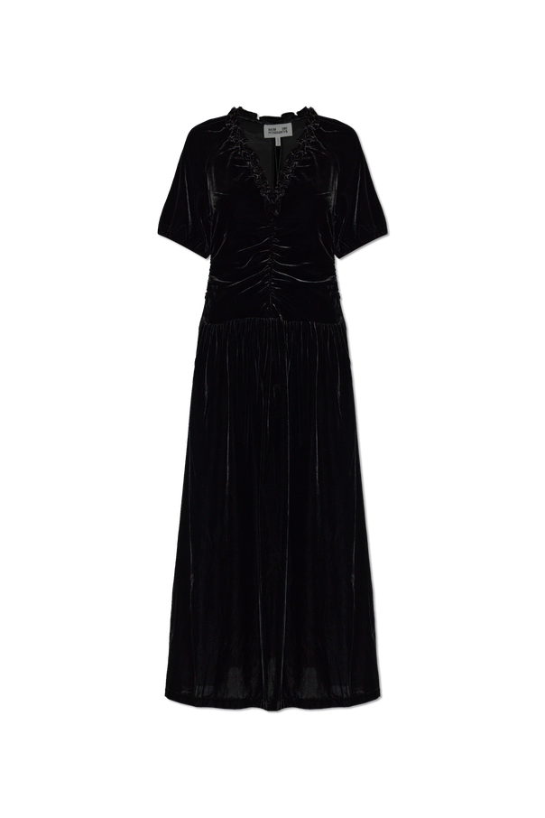 Velvet dress ‘Abelline’ od Baum Und Pferdgarten