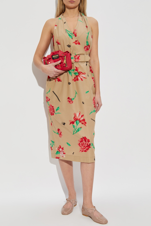 Moschino Vestido con motivo floral