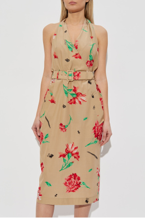 Moschino Vestido con motivo floral