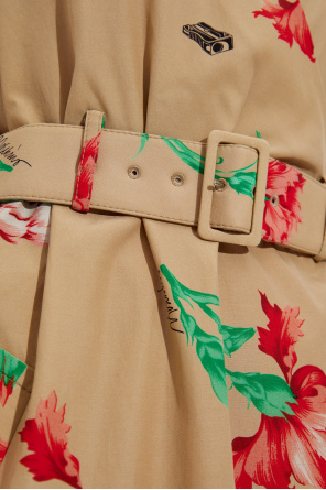 Moschino Vestido con motivo floral