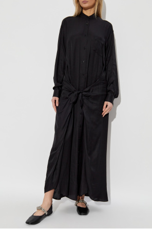 Moschino Vestido con lazo en la cintura