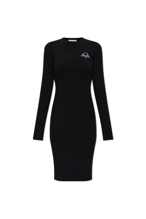 Dress with logo