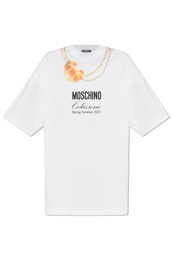 Moschino Vestido con estampado