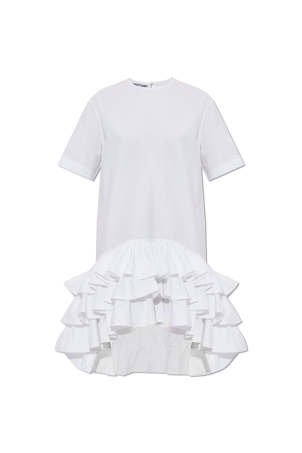 Moschino Asymmetrical dress with ruffles