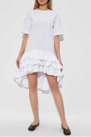 Moschino Asymmetrical dress with ruffles