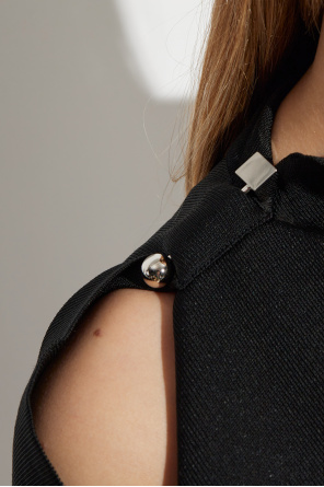 Jacquemus Vestido con aplicación