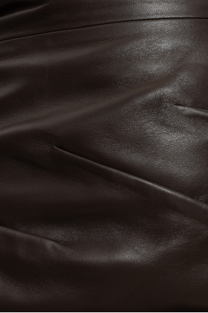 The Attico Skórzana sukienka