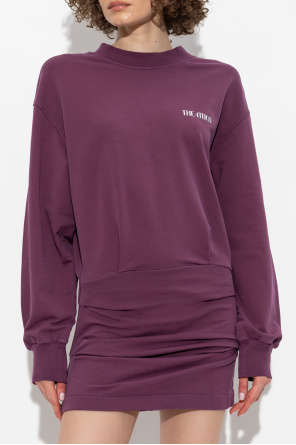 The Attico Vestido con logo