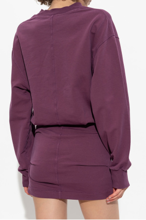 The Attico Vestido con logo