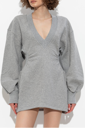 The Attico Vestido con logo