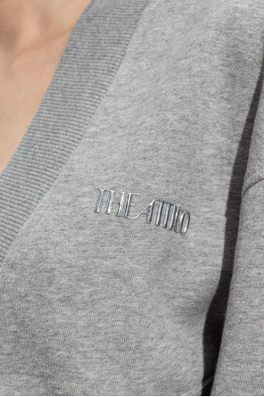 The Attico Vestido con logo