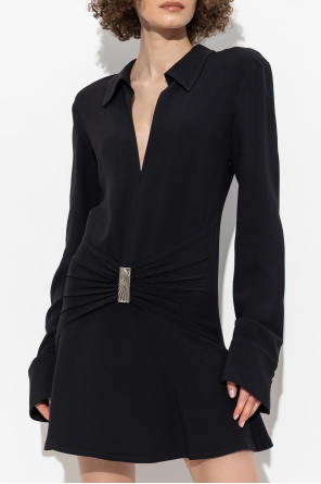 The Attico Kleid mit Applikation