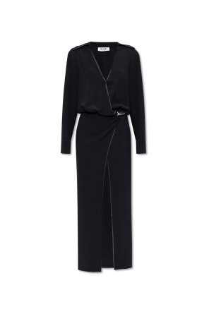 Dress with appliqué