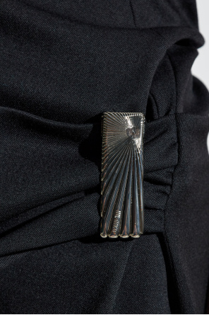 The Attico Dress with a pleat