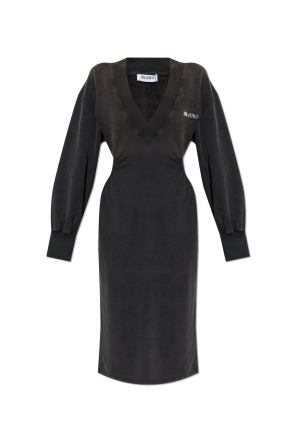 Dress with logo