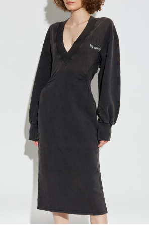 The Attico Kleid mit Logo