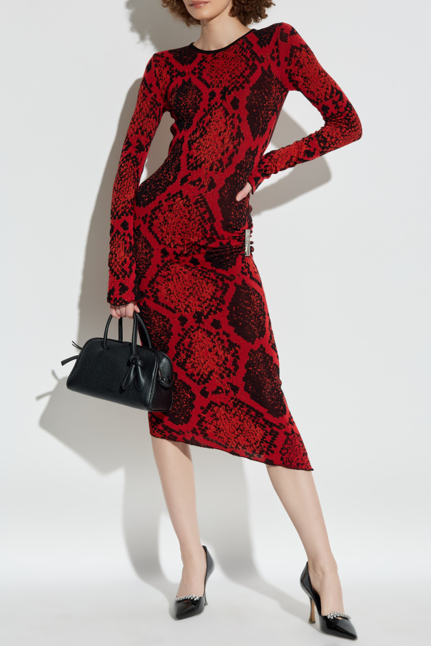 The Attico Kleid mit Muster