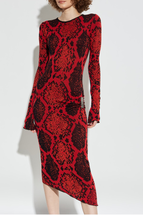 The Attico Kleid mit Muster