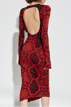 The Attico Kleid mit Muster