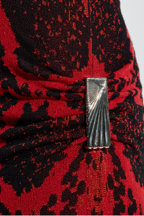 The Attico Kleid mit Muster