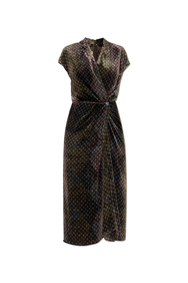 Velvet dress od Dries Van Noten