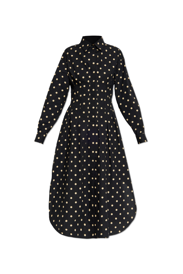 Dress with polka dot pattern od Moschino
