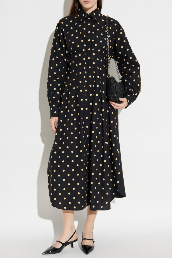 Moschino Vestido con estampado de lunares