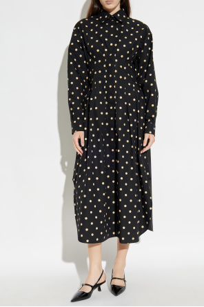 Moschino Vestido con estampado de lunares