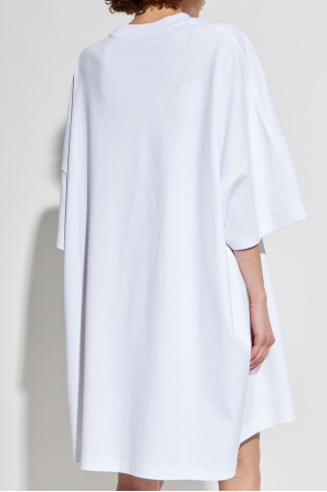 Moschino Sukienka z nadrukiem