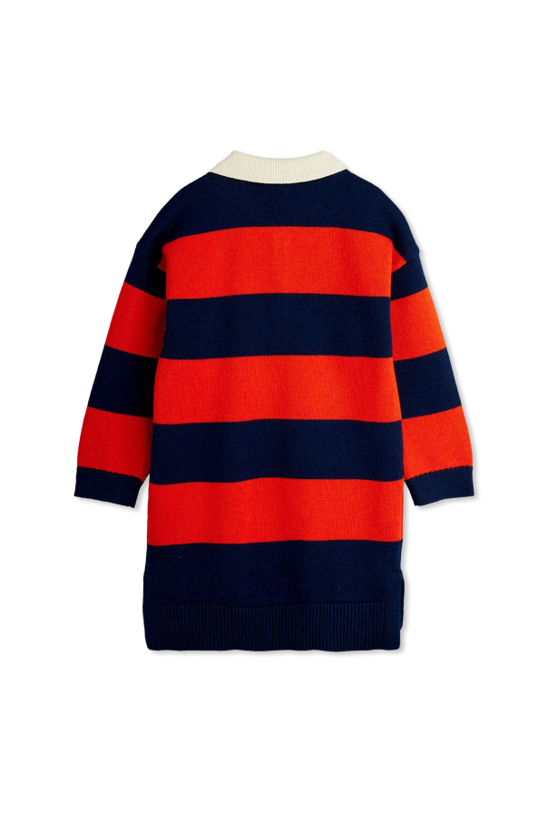 Mini Rodini Dress with striped pattern
