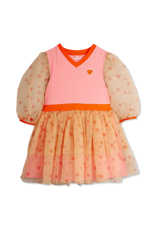 Dress with appliqué od Mini Rodini