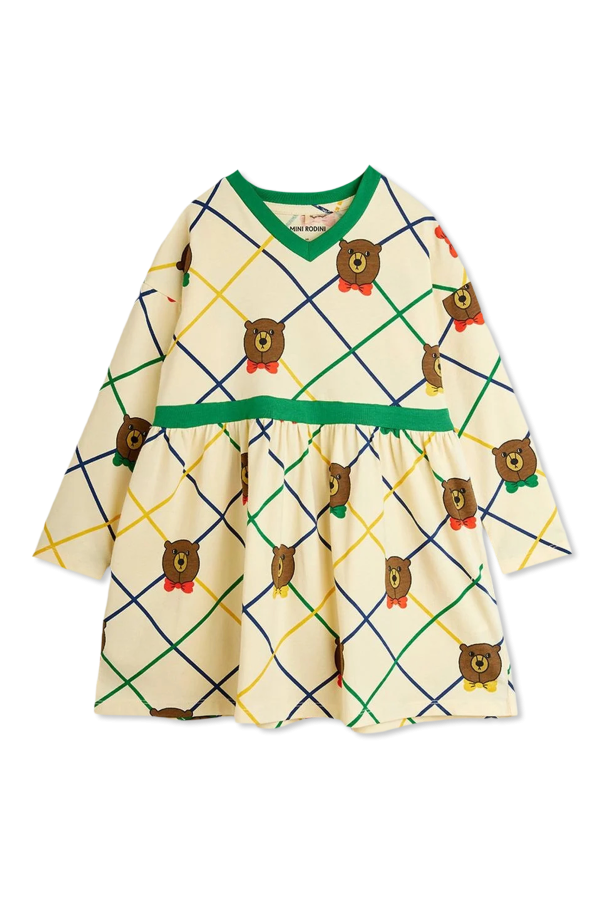 Dress with pattern od Mini Rodini