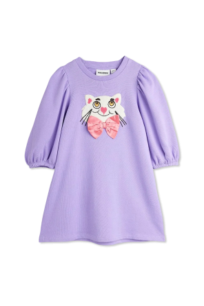Dress with patch