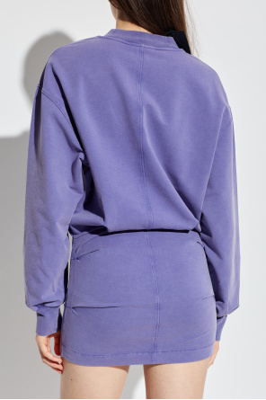 The Attico Vestido con logo