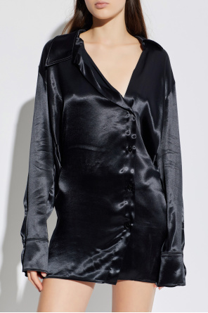 The Attico Vestido de corte camisero