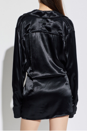 The Attico Vestido de corte camisero