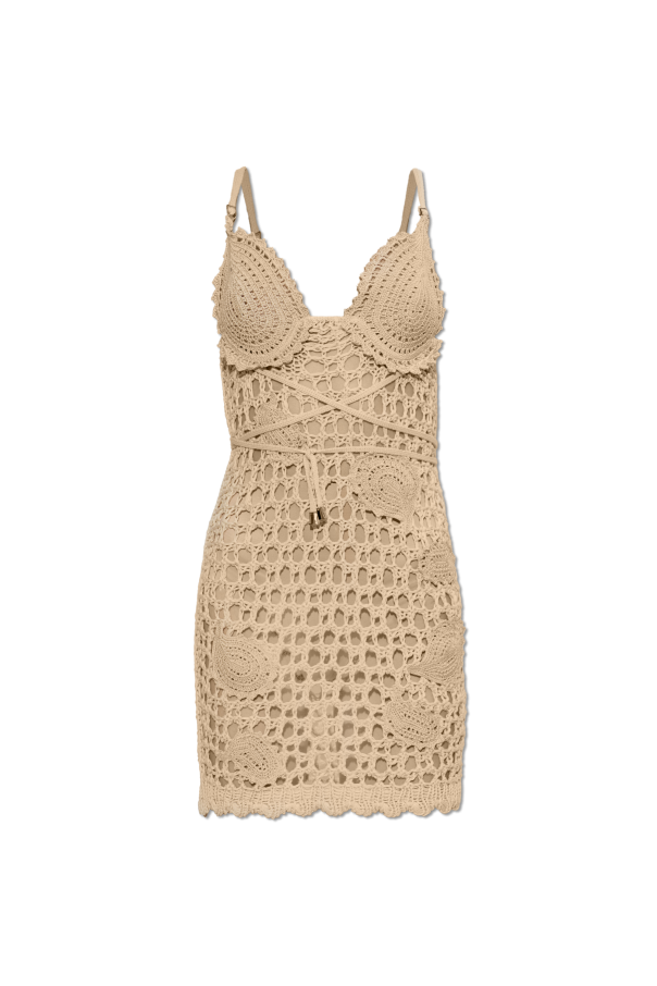 white christmas dresses Cult Gaia - Leila Crochet Dress main image 0
