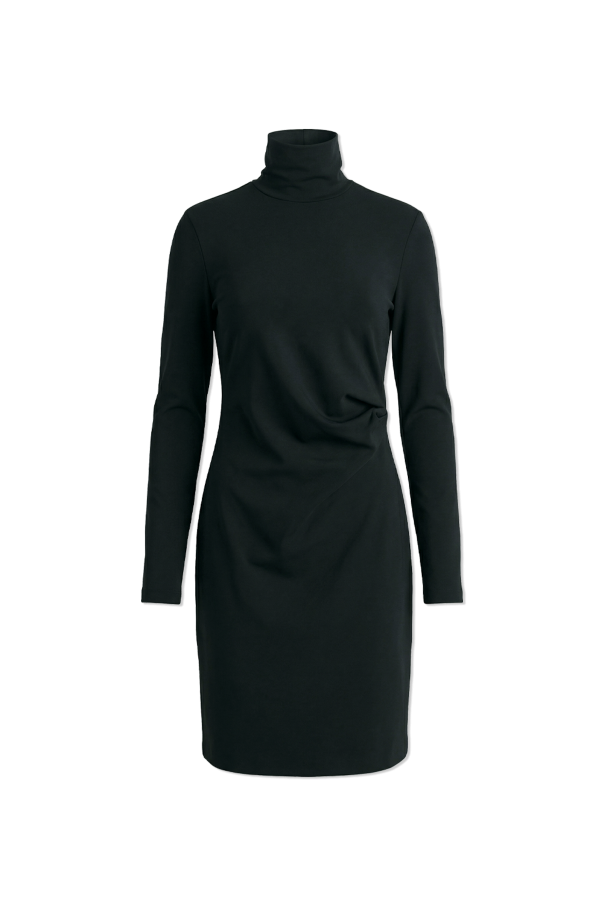 Dress with a stand-up collar od TOTEME