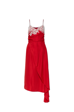 Vestido asimétrico de tirantes