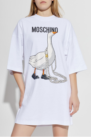 Moschino Vestido con estampado