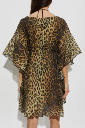 Moschino Beach dress with animal print