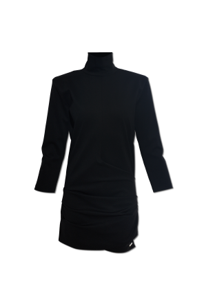 Dress with a turtleneck