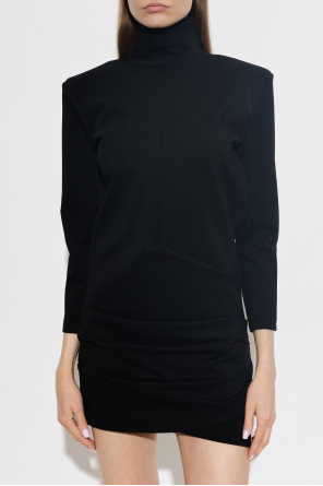 The Attico Dress with a turtleneck