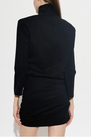 The Attico Dress with a turtleneck