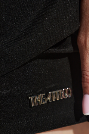 The Attico Dress with a turtleneck