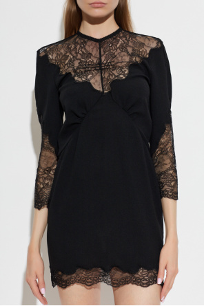 The Attico Dress with lace trim