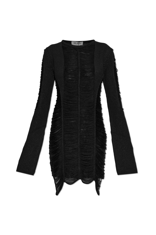 Dress with decorative fringes od The Attico
