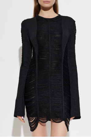 The Attico Dress with decorative fringes