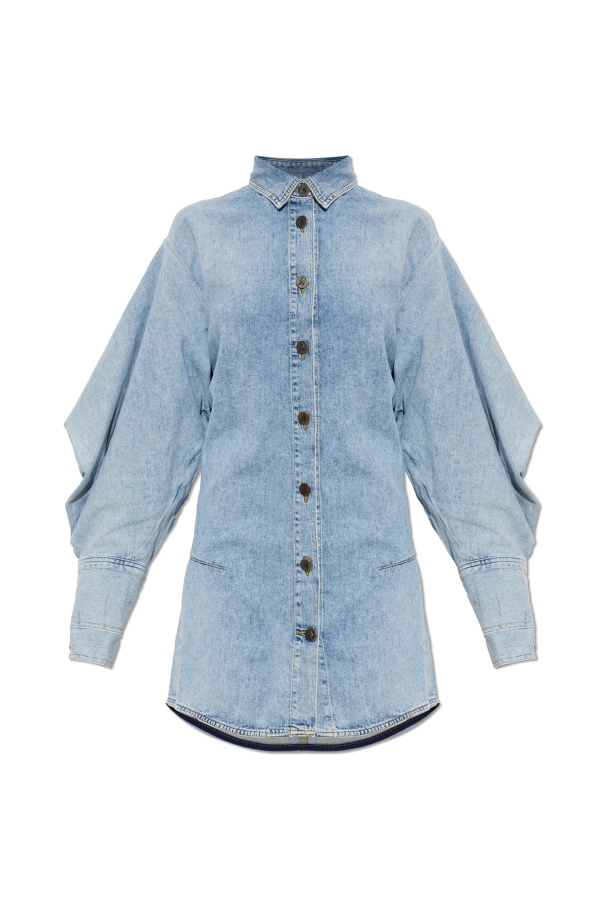 Denim dress with pockets od The Attico